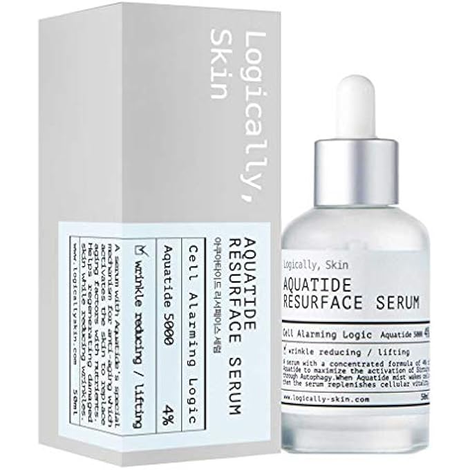 Logically skin AQUATIDE RESURFACE SERUM 50ML,KOREAN FACIAL SERUM,KOREAN SKIN CARE,RESURFACE SERUM,FACIAL SERUM,HYALURONIC ACID SERUM - Image 1